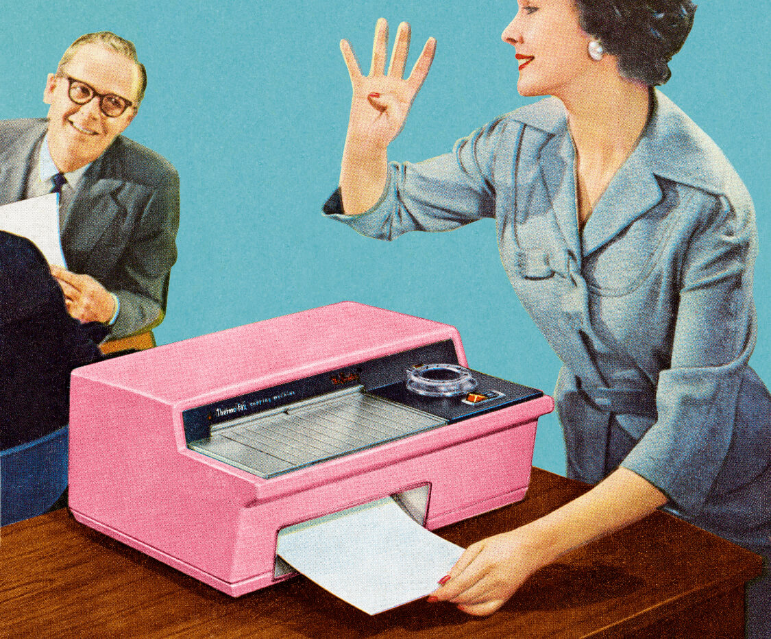 will fax machines become